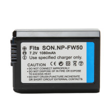 NP FW50 1080mAh Li-Ion Akku 7,2V A6000 Schwarz