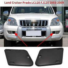 For Toyota Land Cruiser Prado Lc120 Fj120 2003-2009 Front Bumper Fog Lights Side Baffle Cover(FPK11)