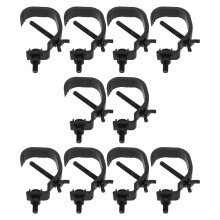 Robust Metal Clips 10-Piece For Stage Lighting Easy Installation Versatile Uses For Events Weddings Performances