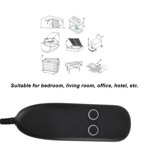 Electric Sofa Controller 5A 2 Button Recliner Handset with 4 Core Cable 2