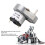 DC 24V Getriebemotor 48E520 25 U/min selbsthemmendes Messing 4