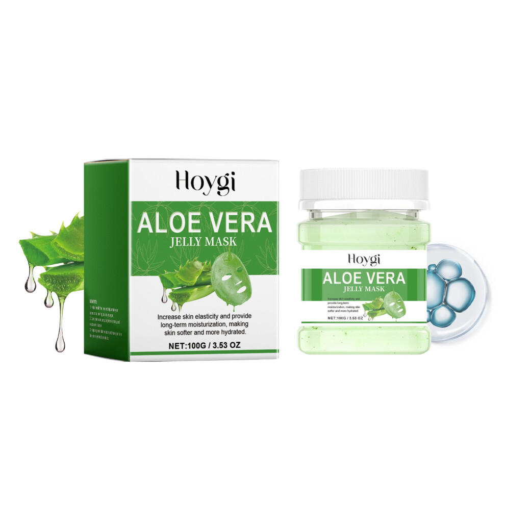 (Aloe Vera Mask Powder 100g) Moisturizing mask powder series Firming mask powder brightens skin tone and hydrates, hydrates, translucent moisturizing