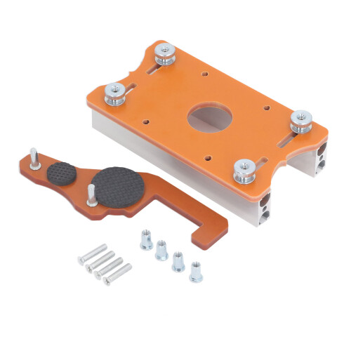 High-Precision Aluminum Router Table Insert Plate for 65mm Trimmer 2