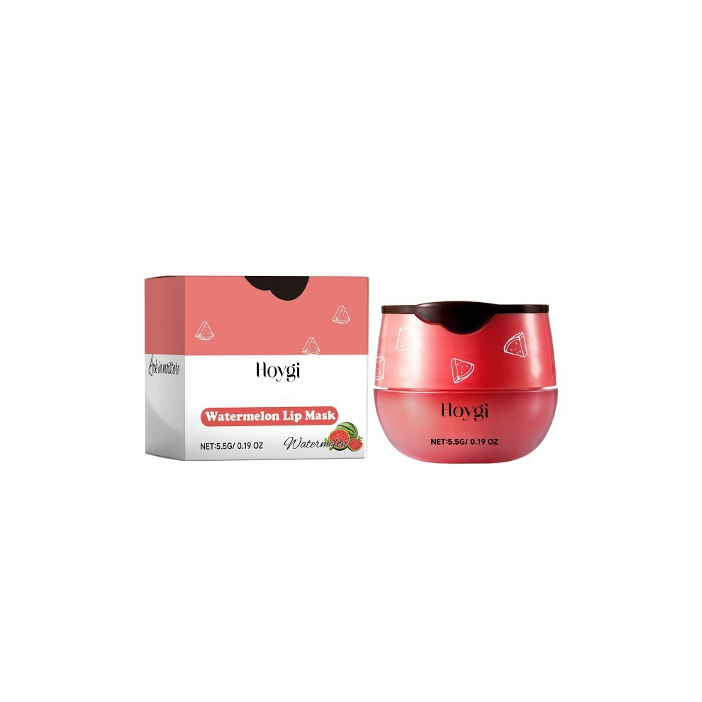 (5.5g) Watermelon Lip Mask, Fade lip lines, remove dead skin, moisturizing, anti-cracking, lip mask, moisturizing and care lip mask