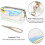2pcs Makeup Bag Case Waterproof Bag Bag 4