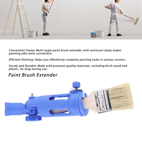 Versatile Paint Brush Extender with Universal Clamp for Home Projects 2