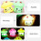 Led for Kids Cute Lamp Mini Decoration Changing for Desk Home Decorations (7pcs, Multicolor) 4