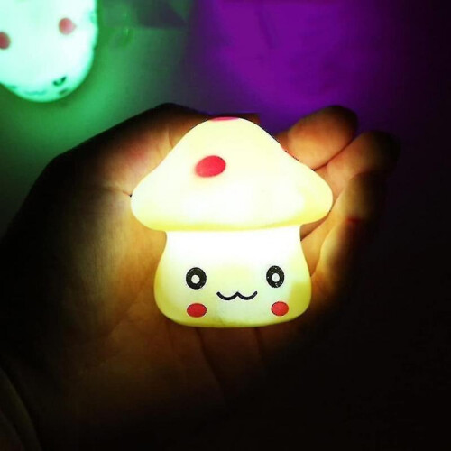 Led for Kids Cute Lamp Mini Decoration Changing for Desk Home Decorations (7pcs, Multicolor) 1