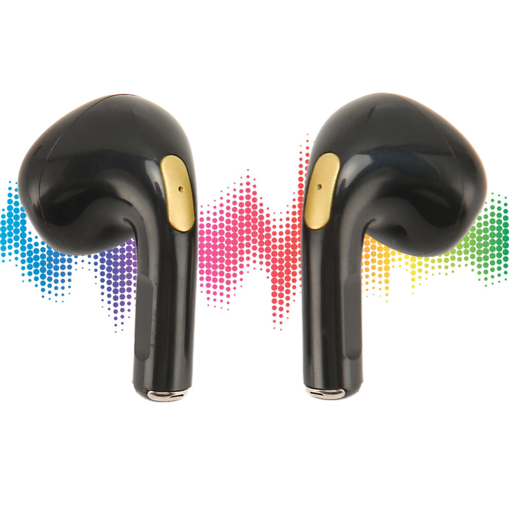 Wireless Bluetooth 5.0 Earbuds 2X30mah, 13Mm Stereo Noise Cancelling Black 4931338120183