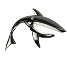 Haifischform-Kapo-Clip Zinklegierung 110x180mm Schwarz
