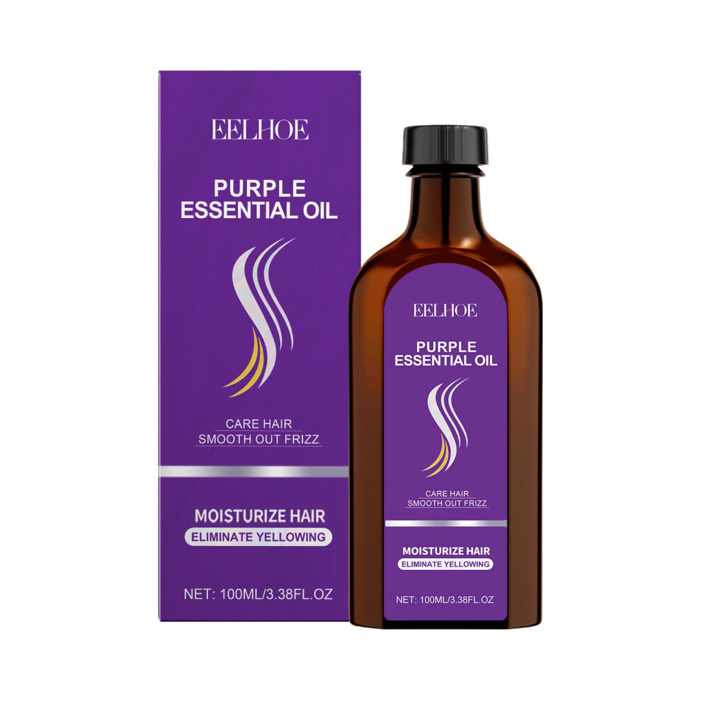 (100ml) Hair care essential oil moisturizing repair hair ends dry frizzy and soft daily hair care essential oil