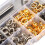 8-mm-Ösen-Set - 100 Stück, 4 Farben, Werkzeug 7