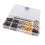 8-mm-Ösen-Set - 100 Stück, 4 Farben, Werkzeug 10