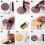 8-mm-Ösen-Set - 100 Stück, 4 Farben, Werkzeug 5
