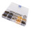 8-mm-Ösen-Set - 100 Stück, 4 Farben, Werkzeug 13