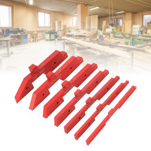 7Pcs Setup Blocks Height Gauge Set, Adjustable Red
