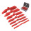 7Pcs Setup Blocks Height Gauge Set, Adjustable Red 2