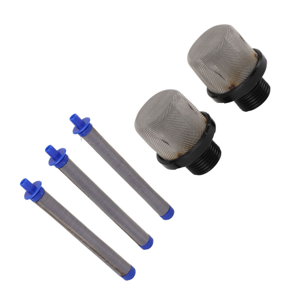 2Pcs 288716 Inlet Suction Strainer & 3Pcs Airless Spray Filter Kit Reusable 3351338127066