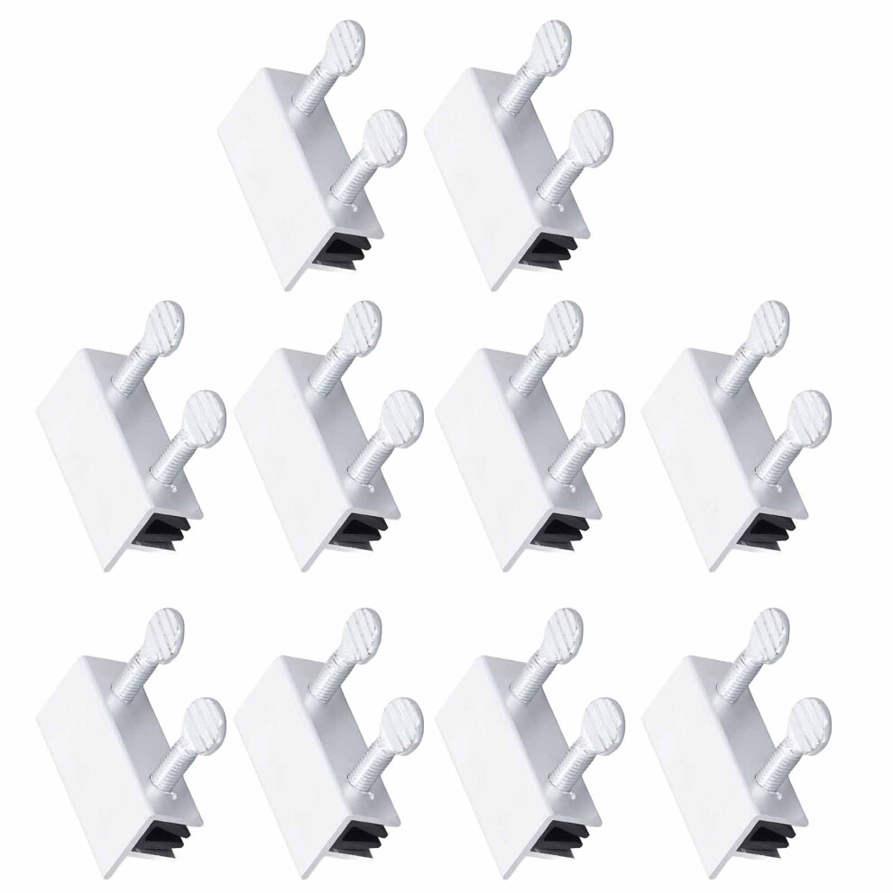 10Pcs Aluminum Alloy Sliding Window Locks, Adjustable Anti-Aging Door Stoppers 6931338127685