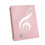 Secure Hold For A4 Sheet Music Binder - Flexible ABS Material, Water-Resistant During Use, Pink 1