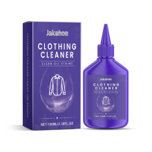(100ml) Clothing oil stain cleaner Gentle formula cares about clothing Cleansing Clothing Oil stains and dirt