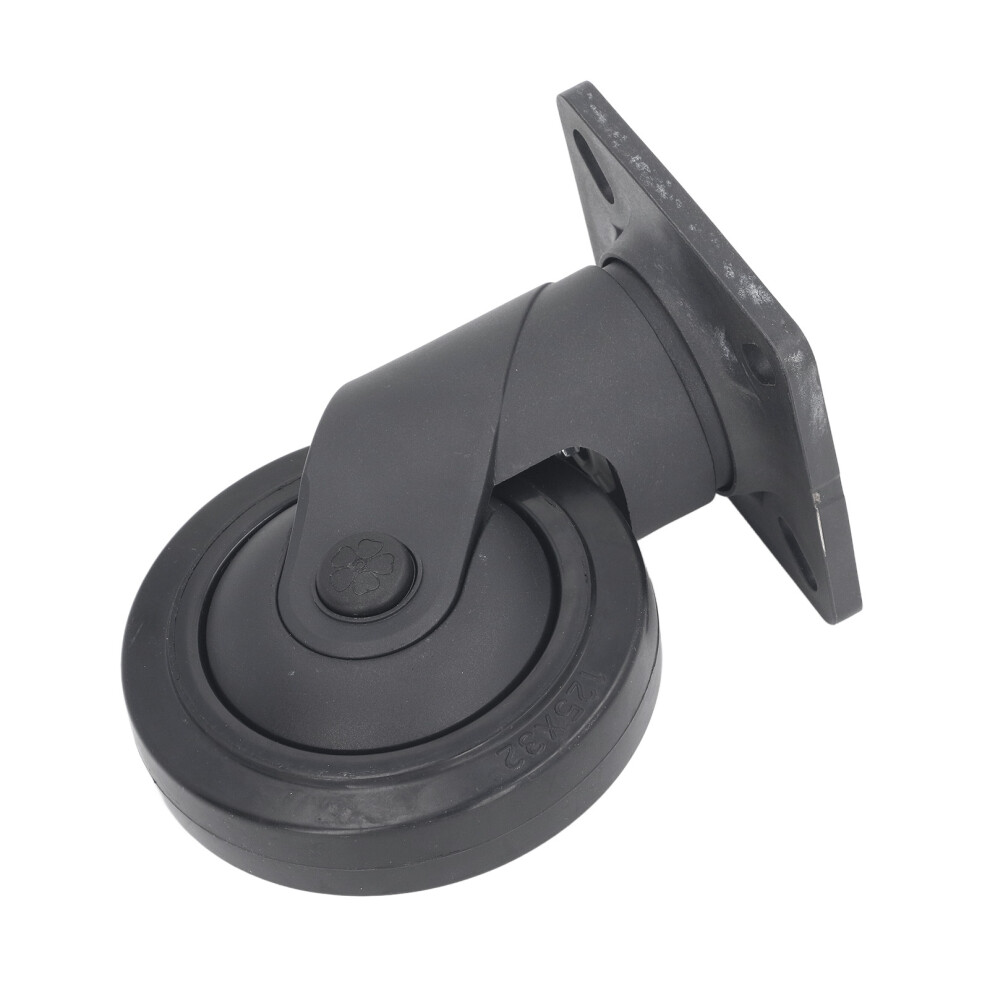 5 Inch Universal Rubber Caster With 400Lb Load Â Silent Rolling, Abs & Wheel 6901338129118