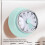 Mechanischer Countdown-Timer mit visuellem Display, Zifferblatt, Edelstahl, Timer für Lernen, Büro, hellgrün 13