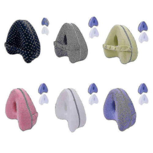 (Gray) Smooth Spine Pillow, Smooth Spine Alignment Pillow - Relieves Hip And Sciatica, Smooth Spine Leg Pillow 1