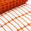 (Orange, 25 Metre) Plastic Barrier Mesh Safety Fencing 5
