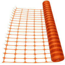 (Orange, 50 Metre) Plastic Barrier Mesh Safety Fencing