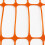 (Orange, 50 Metre) Plastic Barrier Mesh Safety Fencing 9