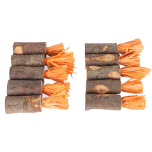 10Pcs Edible Rabbit Chew Sticks - Safe Urinary Stone Prevention Toys