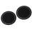 2PC PET Drum Head Patch Protector Black Wear Resistant Drum Head Cover 16