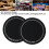 2PC PET Drum Head Patch Protector Black Wear Resistant Drum Head Cover 5