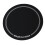 2PC PET Drum Head Patch Protector Black Wear Resistant Drum Head Cover 12