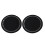 2PC PET Drum Head Patch Protector Black Wear Resistant Drum Head Cover 15
