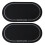 Black PET 2PCS Drum Head Patch Protectors for Practice and Performance Durable 3