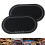 Black PET 2PCS Drum Head Patch Protectors for Practice and Performance Durable 1