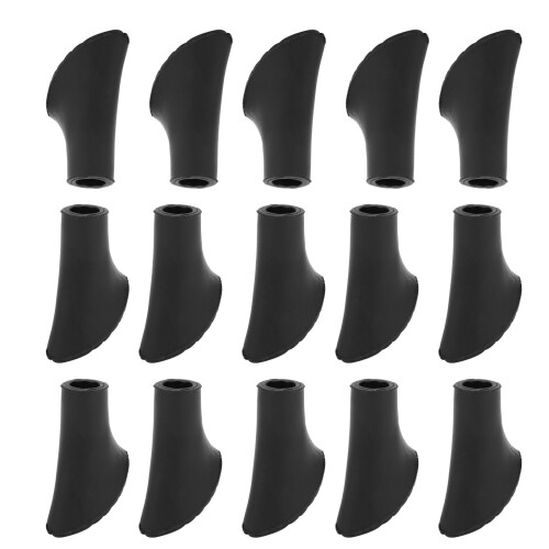 Universal 15Pcs Trekking Pole Tip Protectors 2