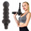 Tiefengewebe-Massageaufsatz 0,59–0,63 Zoll Schwarz 7