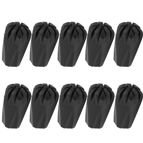 10Pcs Climbing Poles Rubber Tip Foot Cover Walking