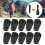 10Pcs Climbing Poles Rubber Tip Foot Cover Walking 10