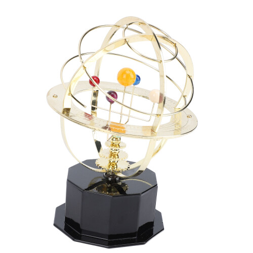 Solar System Desk Decor Retro Metal Craft Solar 1