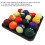 Billard-Tablett aus dickem Kunststoff, 16 Löcher 11