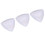 3 Pcs LED Guitar Pick White Green Purple Light Up 8
