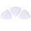 3 Pcs LED Guitar Pick White Green Purple Light Up 2