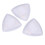 3 Pcs LED Guitar Pick White Green Purple Light Up 5
