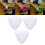 3 Pcs LED Guitar Pick White Green Purple Light Up 11