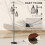 Homcom HOMCOM Industrial 3-Light Floor Lamp Dimmable LED Standing Lamp, Black 8