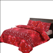 Luxury Jasmin Hearts Printed Duvet Cover & Pillowcase (Super-King)